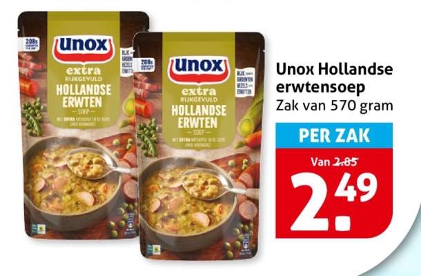 Unox Hollandse erwtensoep