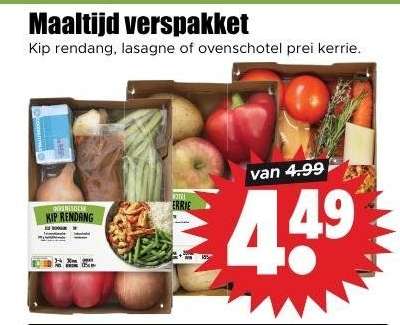 Maaltijd verspakket