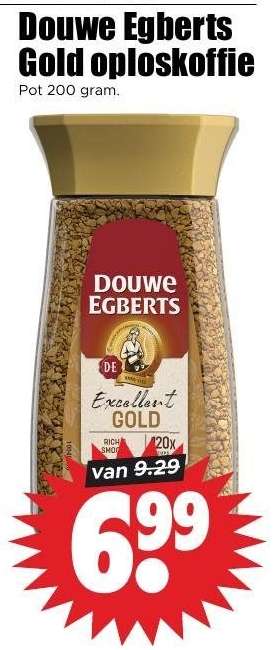 Douwe Egberts Gold oploskoffie