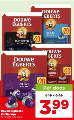 Douwe Egberts koffiecups