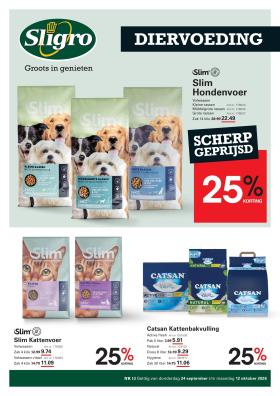 Sligro - Diervoedingskaart