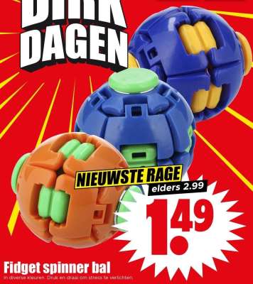 Fidget spinner bal
