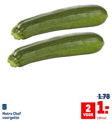 Metro Chef courgette