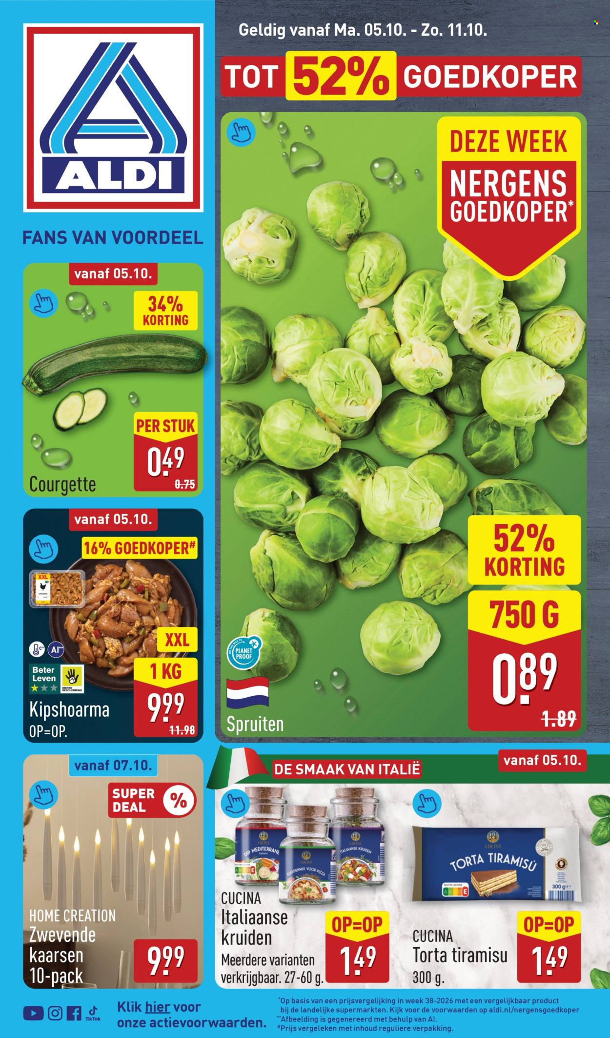 Aldi-aanbieding - 5.10.2026 - 11.10.2026. Pagina 1