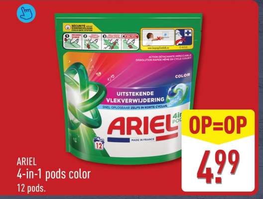 ARIEL 4-in-1 pods color