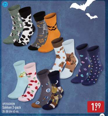 UP2FASHION Sokken 2-pack