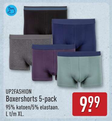 UP2FASHION Boxershorts 5-pack