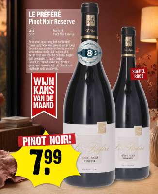 LE PRÉFÉRÉ Pinot Noir Reserve