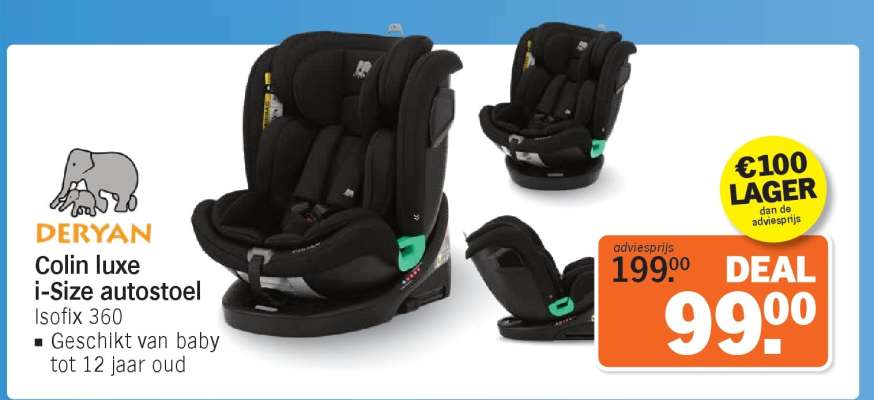 Colin luxe i-Size autostoel