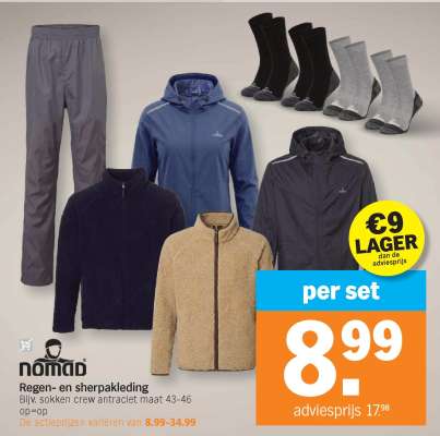 Nomad Regen- en sherpakleding