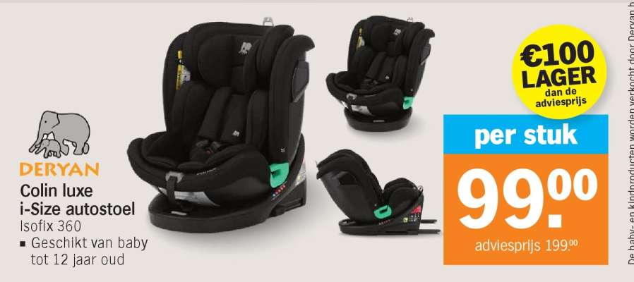 Colin luxe i-Size autostoel