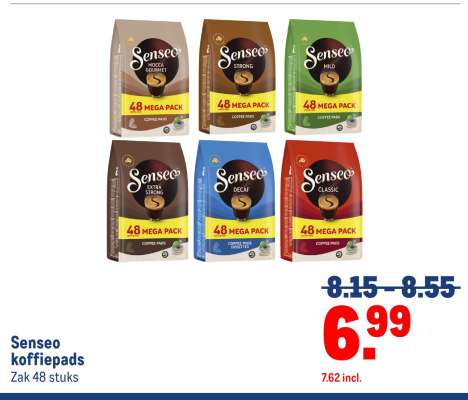Senseo koffiepads