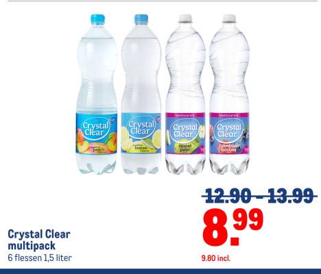 Crystal Clear multipack