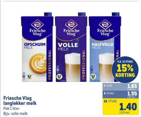 Friesche Vlag langlekker melk