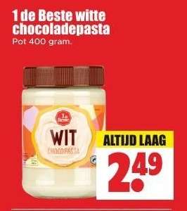 1 de Beste witte chocoladepasta