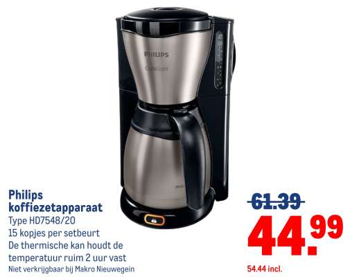 PHILIPS Koffiezetapparaat