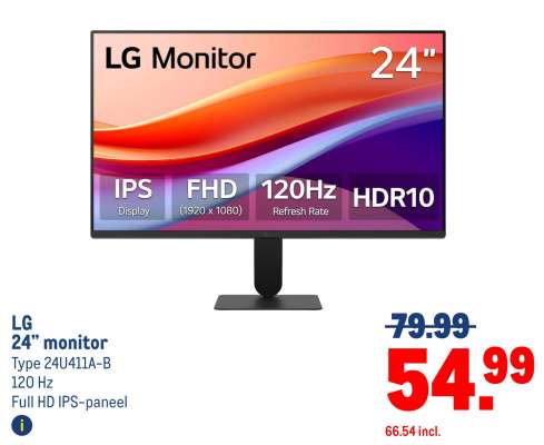 LG 24” monitor