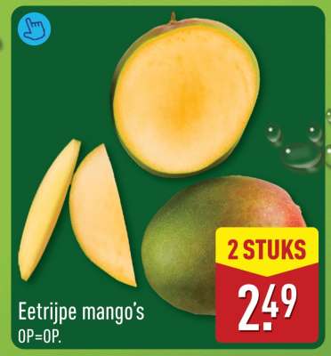Eetrijpe mango's