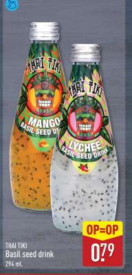 THAI TIKI Basil seed drink
