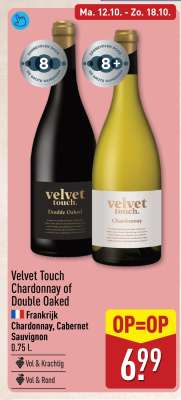 Velvet Touch Chardonnay of Double Oaked