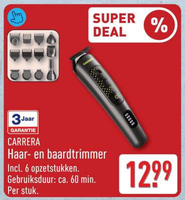 CARRERA Haar- en baardtrimmer