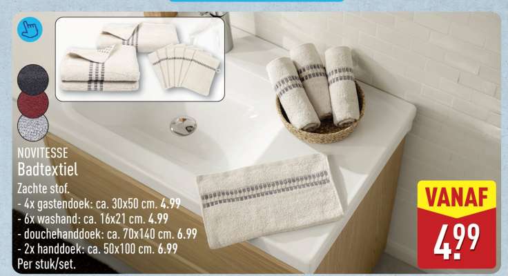 NOVITESSE Badtextiel