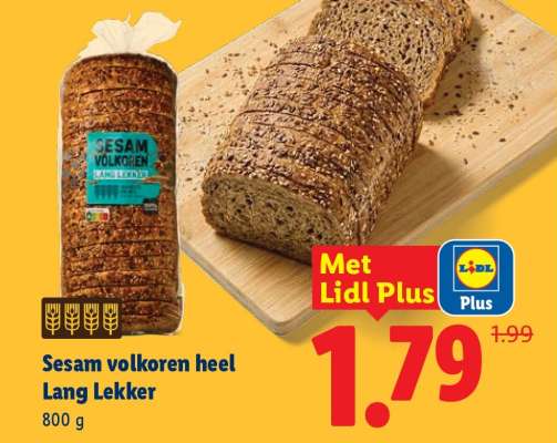 Sesam volkoren heel Lang Lekker