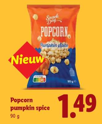 Popcorn pumpkin spice