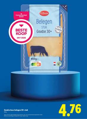 Goudse kaas belegen 30+ stuk