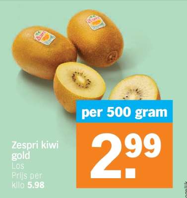 Zespri kiwi gold