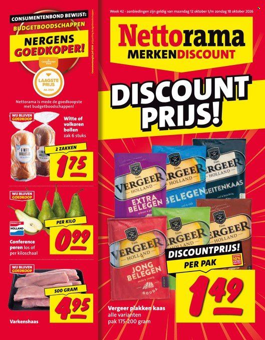 Nettorama-aanbieding - 12.10.2026 - 18.10.2026. Pagina 1