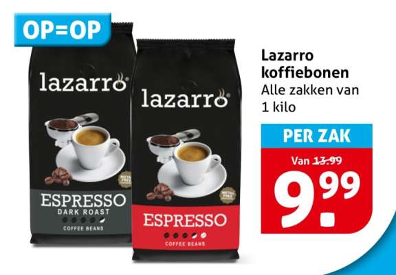 LAZARRO Koffiebonen