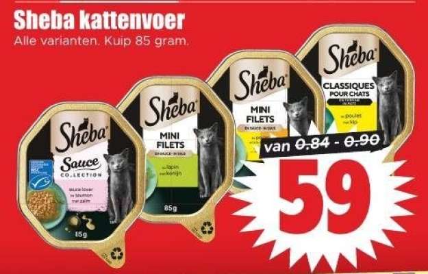 Sheba kattenvoer