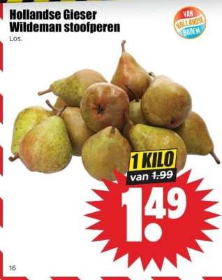 Hollandse Gieser Wildeman stoofperen