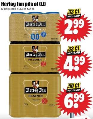 Hertog Jan pils of 0.0