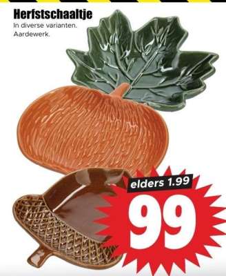 Herfst schaaltje