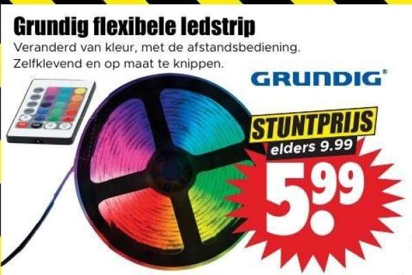 Grundig flexibele ledstrip