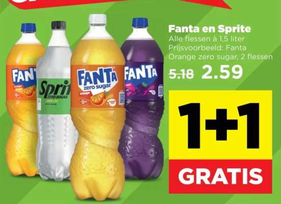 Fanta en Sprite