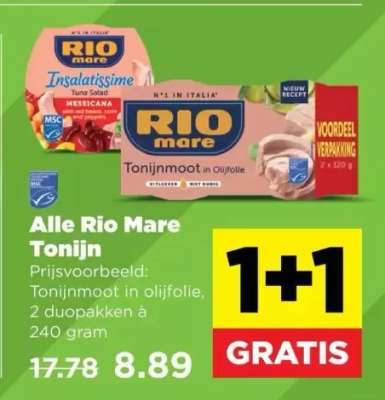 Alle Rio Mare Tonijn