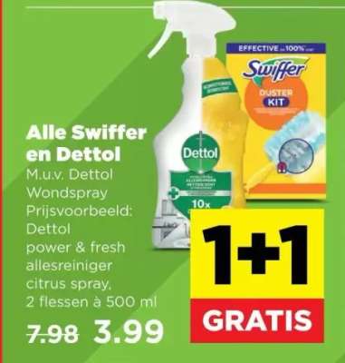 Dettol Power & fresh allesreiniger citrus spray