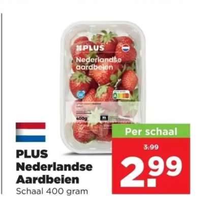 PLUS Nederlandse Aardbeien