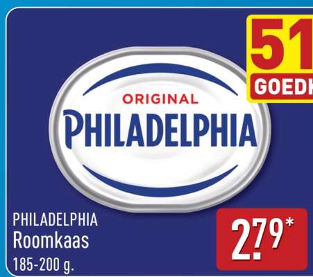 PHILADELPHIA Roomkaas