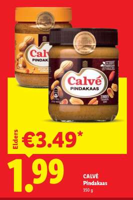 CALVÉ Pindakaas