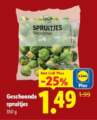 Geschoonde spruitjes