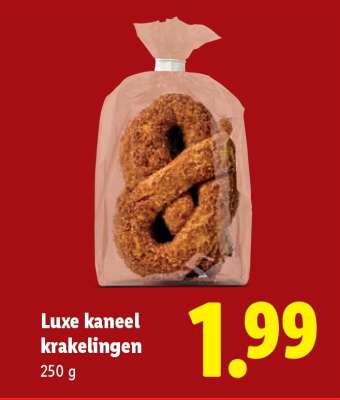 Luxe kaneel krakelingen