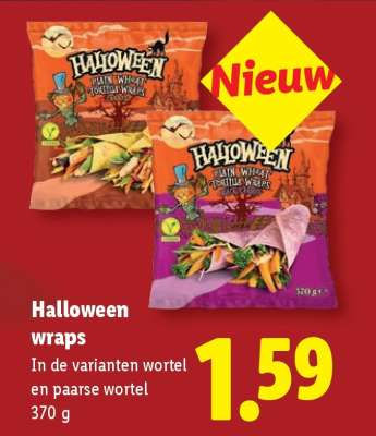 Halloween wraps