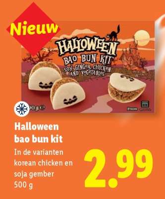 Halloween bao bun kit