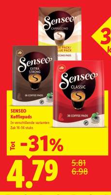 Senseo koffiepads