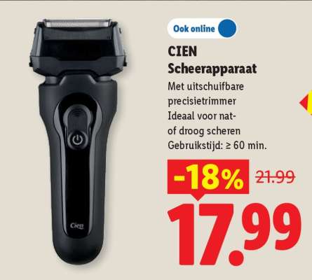 CIEN Scheerapparaat