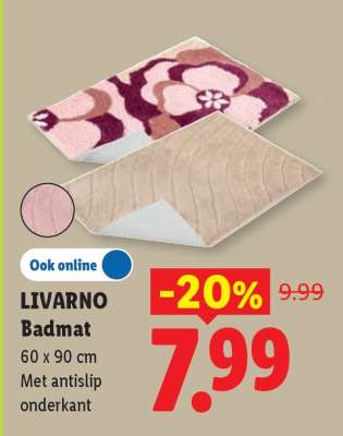 LIVARNO Badmat